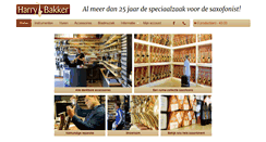 Desktop Screenshot of harrybakker.nl